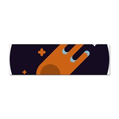 Meteor-meteorite-space-comet Sticker (bumper) by Cowasu