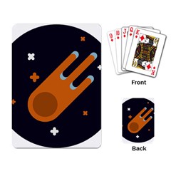 Meteor-meteorite-space-comet Playing Cards Single Design (rectangle)