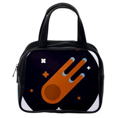 Meteor-meteorite-space-comet Classic Handbag (one Side) by Cowasu