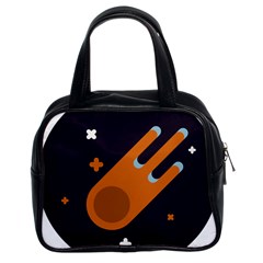 Meteor-meteorite-space-comet Classic Handbag (two Sides) by Cowasu