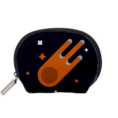 Meteor-meteorite-space-comet Accessory Pouch (small) by Cowasu