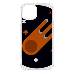 Meteor-meteorite-space-comet Iphone 14 Tpu Uv Print Case by Cowasu