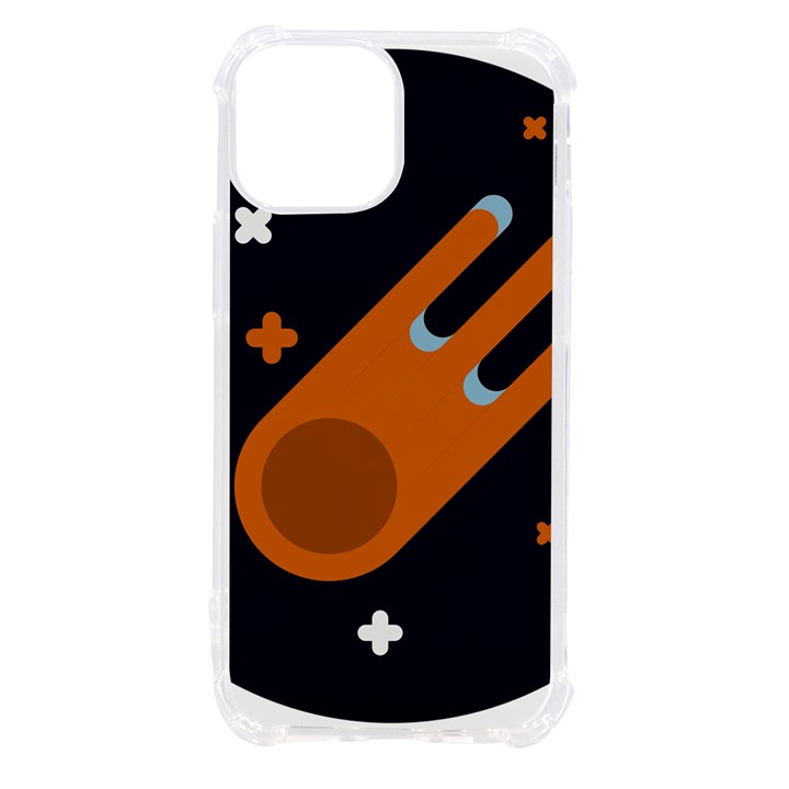 Meteor-meteorite-space-comet iPhone 13 mini TPU UV Print Case