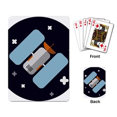 Satellite-machine-space-dark Playing Cards Single Design (rectangle)