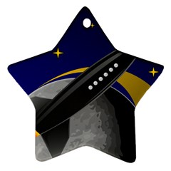 Science-fiction-sci-fi-sci-fi-logo Ornament (star) by Sarkoni