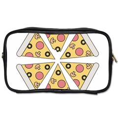 Pizza-slice-food-italian Toiletries Bag (two Sides) by Sarkoni