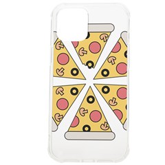 Pizza-slice-food-italian Iphone 12 Pro Max Tpu Uv Print Case by Sarkoni