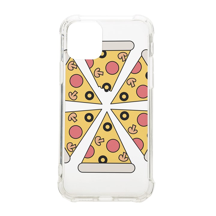 Pizza-slice-food-italian iPhone 11 Pro 5.8 Inch TPU UV Print Case