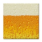 Bubble-beer Tile Coaster Front