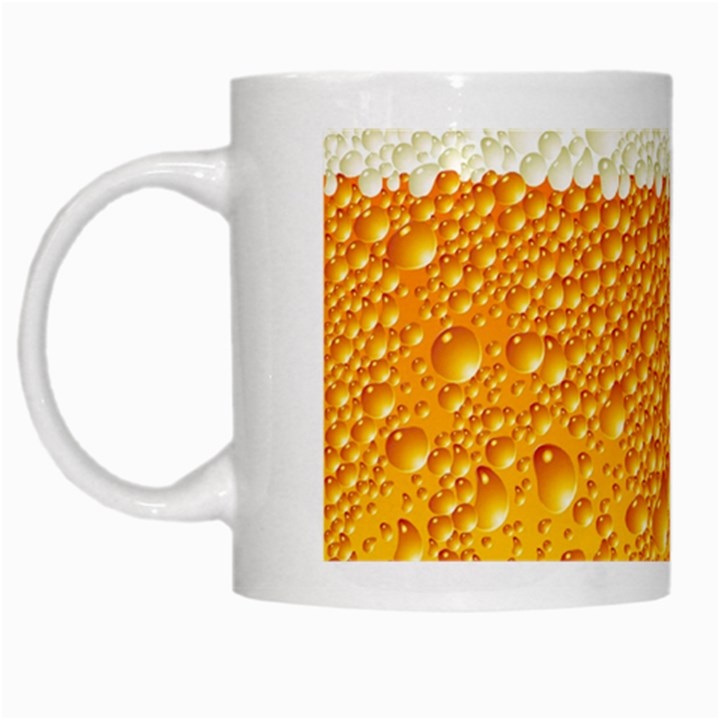 Bubble-beer White Mug