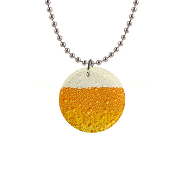 Bubble-beer 1  Button Necklace