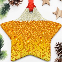 Bubble-beer Star Ornament (two Sides) by Sarkoni