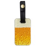 Bubble-beer Luggage Tag (one side) Front