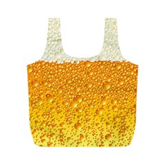 Bubble-beer Full Print Recycle Bag (m) by Sarkoni