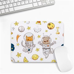 Astronaut-dog-cat-clip-art-kitten Small Mousepad by Sarkoni