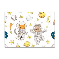 Astronaut-dog-cat-clip-art-kitten Sticker A4 (10 Pack) by Sarkoni