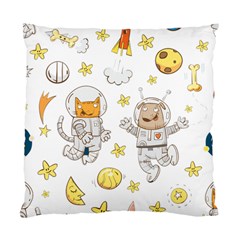 Astronaut-dog-cat-clip-art-kitten Standard Cushion Case (one Side)