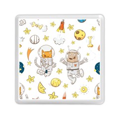 Astronaut-dog-cat-clip-art-kitten Memory Card Reader (square) by Sarkoni