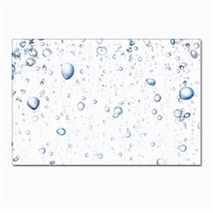 Blue Oxygen-bubbles-in-the-water Postcards 5  X 7  (pkg Of 10) by Sarkoni