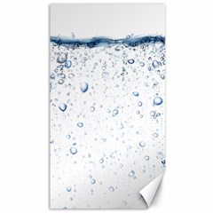 Blue Oxygen-bubbles-in-the-water Canvas 40  X 72  by Sarkoni