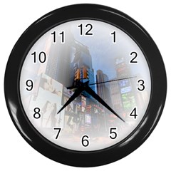 New York City Wall Clock (black)