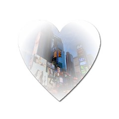 New York City Heart Magnet by Sarkoni