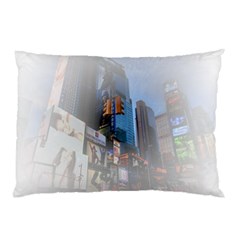 New York City Pillow Case (two Sides) by Sarkoni