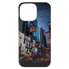 New York City Iphone 14 Pro Max Black Uv Print Case