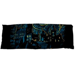 Castle Starry Night Van Gogh Parody Body Pillow Case (dakimakura) by Sarkoni