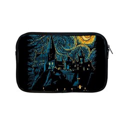 Castle Starry Night Van Gogh Parody Apple Macbook Pro 13  Zipper Case by Sarkoni