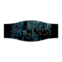 Castle Starry Night Van Gogh Parody Stretchable Headband by Sarkoni