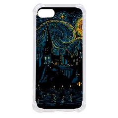 Castle Starry Night Van Gogh Parody Iphone Se