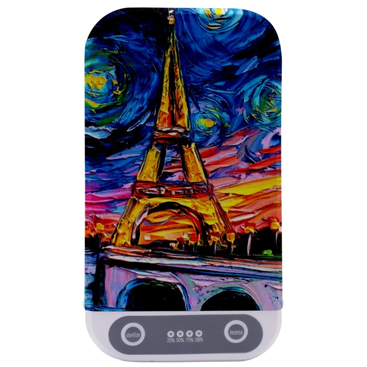 Eiffel Tower Starry Night Print Van Gogh Sterilizers