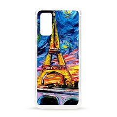 Eiffel Tower Starry Night Print Van Gogh Samsung Galaxy S20 6 2 Inch Tpu Uv Case