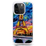 Eiffel Tower Starry Night Print Van Gogh iPhone 14 Pro TPU UV Print Case Front