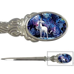 Unicorn Starry Night Print Van Gogh Letter Opener by Sarkoni