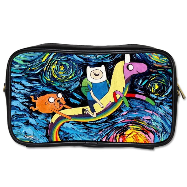 Cartoon Parody  Art Starry Night Van Gogh Toiletries Bag (One Side)