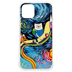 Cartoon Parody  Art Starry Night Van Gogh Iphone 12/12 Pro Tpu Uv Print Case by Sarkoni