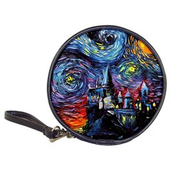 Castle Starry Night Print Van Gogh Parody Classic 20-CD Wallets