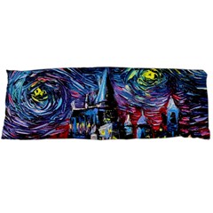 Castle Starry Night Print Van Gogh Parody Body Pillow Case (dakimakura) by Sarkoni