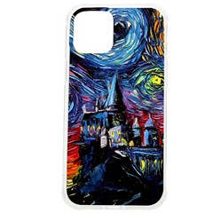 Castle Starry Night Print Van Gogh Parody Iphone 12 Pro Max Tpu Uv Print Case by Sarkoni