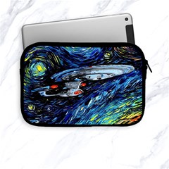 Spaceship Galaxy Parody Art Starry Night Apple Ipad Mini Zipper Cases by Sarkoni