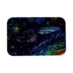 Spaceship Galaxy Parody Art Starry Night Open Lid Metal Box (silver)   by Sarkoni