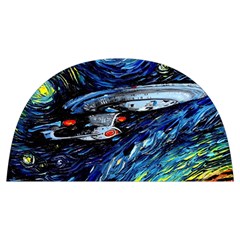 Spaceship Galaxy Parody Art Starry Night Anti Scalding Pot Cap by Sarkoni