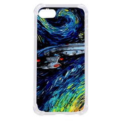 Spaceship Galaxy Parody Art Starry Night Iphone Se