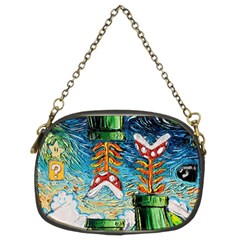 Game Starry Night Doctor Who Van Gogh Parody Chain Purse (two Sides)