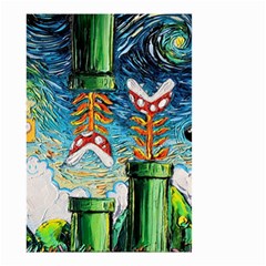 Game Starry Night Doctor Who Van Gogh Parody Small Garden Flag (two Sides) by Sarkoni