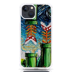 Game Starry Night Doctor Who Van Gogh Parody Iphone 13 Tpu Uv Print Case by Sarkoni