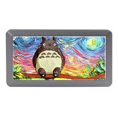 Cartoon Starry Night Art Van Gogh Parody Memory Card Reader (mini) by Sarkoni