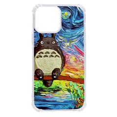 Cartoon Starry Night Art Van Gogh Parody Iphone 13 Pro Max Tpu Uv Print Case by Sarkoni